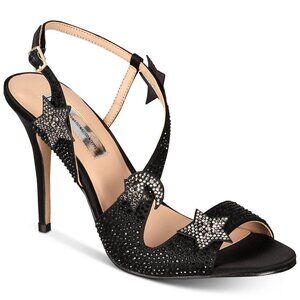 W347 INC Black Renita Strappy Sandals - 5 M